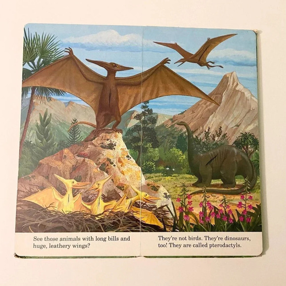 Vintage 1989 I Am  a Big Dinosaur Book Francois Crozat - Picture 12 of 16